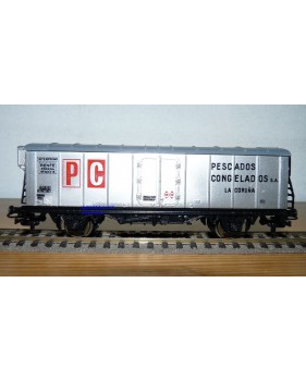 ELECTROTREN  1312  wagon couvert PESCADOS CONGELADOS  RENFE   BO