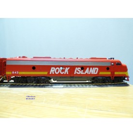 RIVAROSSI 1937, locos diesel EMD E8 A ROCK ISLAND   neuf   BO