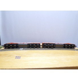 RIVAROSSI 1937, locos diesel EMD E8 A ROCK ISLAND   neuf   BO