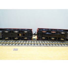 RIVAROSSI 1937, locos diesel EMD E8 A ROCK ISLAND   neuf   BO