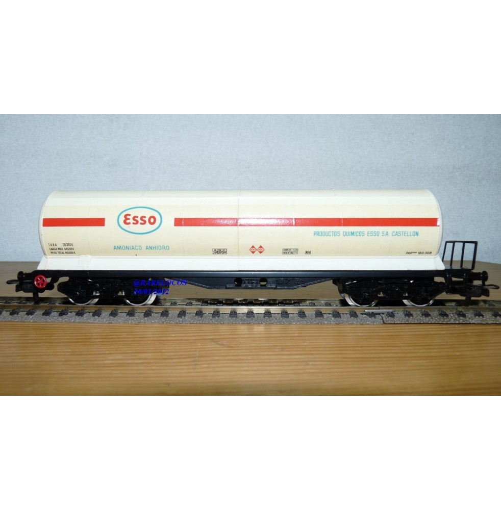 ELECTROTREN  5300  wagon citerne ESSO   RENFE   BO