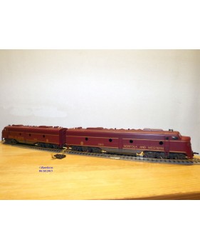 RIVAROSSI 1958, locos diesel EMD E8 A   NORFOLK and WESTERN  ( N&W )  neuf   BO