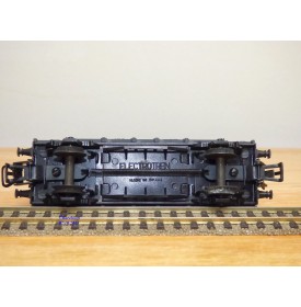ELECTROTREN  1004,  wagon plat chargé de 3 citernes SEMAT  RENFE  BO