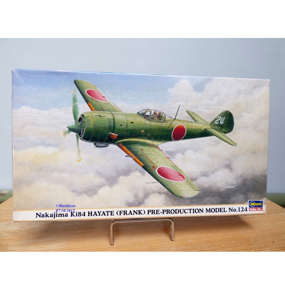 HASEGAWA 09346, chasseur  japonais NAKAJIMA  Ki84 HAYATE ( FRANK ) pré production  Neuf  BO 1/48