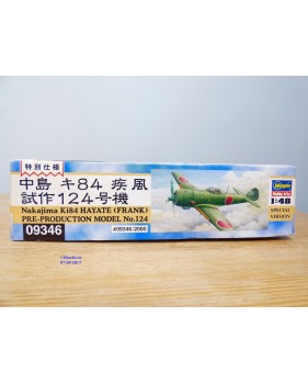 HASEGAWA 09346, chasseur  japonais NAKAJIMA  Ki84 HAYATE ( FRANK ) pré production  Neuf  BO 1/48