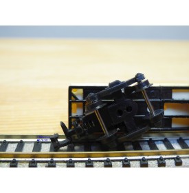 LIMA 320486,  wagon plat 3 containers HAPAG LLOYD, RENFE et DB   BO   N