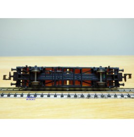 FLEISCHMANN  8233,  wagon plat porte conteneurs chargé de 2 conteneurs de 20' DANZAS   DB  BO   N