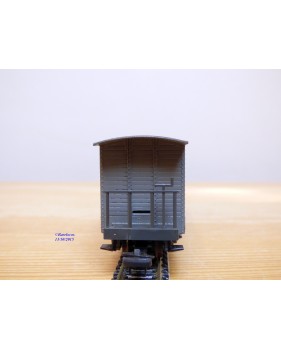 LILIPUT HOe   955,  wagon couvert  à plate forme de serre freins  type GC N°:459  Zillertalbahn   neuf   BO    HOe