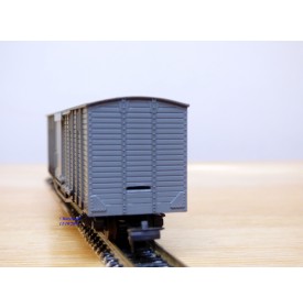 LILIPUT HOe   955,  wagon couvert  à plate forme de serre freins  type GC N°:459  Zillertalbahn   neuf   BO    HOe