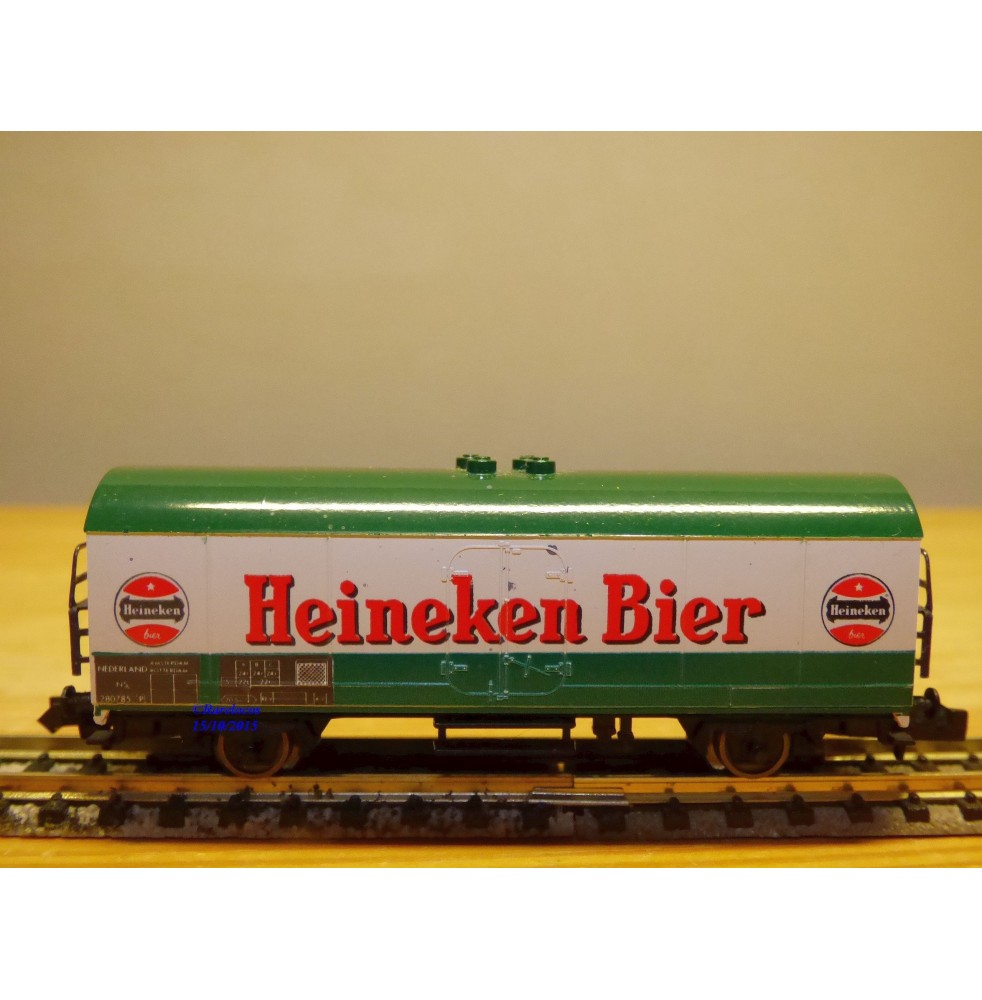 FLEISCHMANN  8325,  wagon couvert bière HEINEKEN   NS   neuf BO   N