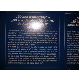 FLEISCHMANN  4802 K , coffret  30 Jahre Intercity   DB  neuf   BO
