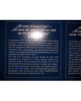 FLEISCHMANN  4802 K , coffret  30 Jahre Intercity   DB  neuf   BO