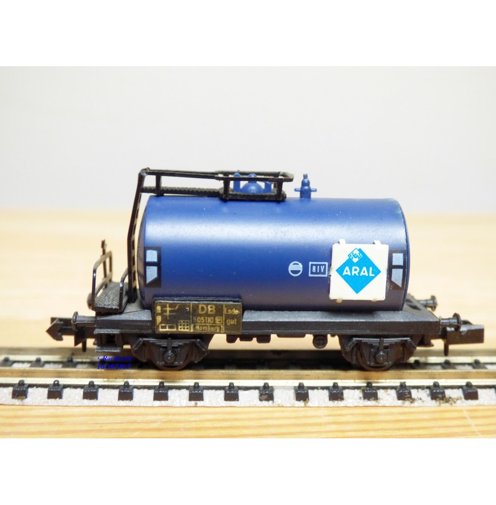 ARNOLD Rapido 0431  wagon citerne ARAL   DB   BO