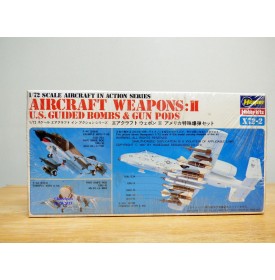 HASEGAWA X72-2, US guided  bombs &  gun pods   neuf  BO  1/72