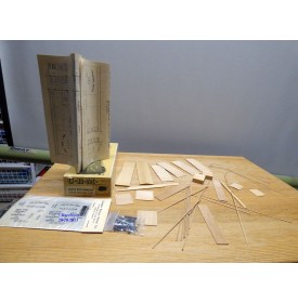 Canadian Railway Model  C.R.M. 109, wagon couvert ancien en bois (  truss rod boxcar ) NYC & HRR   Neuf   BO