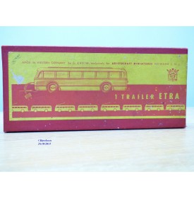 EHEIM  6103, coffret  trolleybus et rermorque  BO