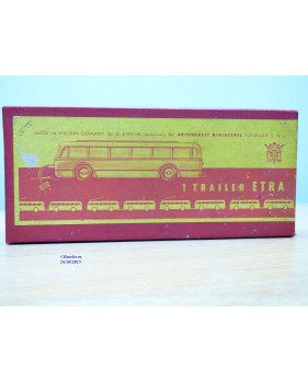 EHEIM  6103, coffret  trolleybus et rermorque  BO