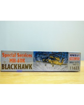 MINICRAFT 11623, hélicoptère SIKORSKI MH-60K  BLACKHAWK Special Services  Neuf  BO 1/48 