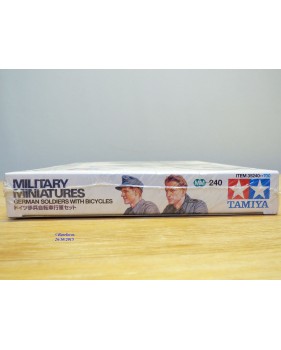 TAMIYA 35240,  cyclistes  allemands    neuf    BO  1/ 35  