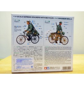 TAMIYA 35240,  cyclistes  allemands    neuf    BO  1/ 35  