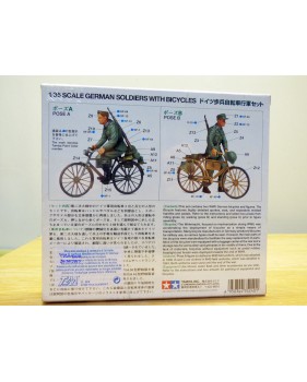 TAMIYA 35240,  cyclistes  allemands    neuf    BO  1/ 35  