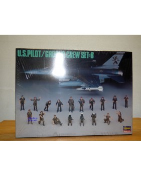 HASEGAWA 36005 / X48-5,  pilotes et personnel au sol  1/48   Neuf BO