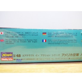 HASEGAWA 36005 / X48-5,  pilotes et personnel au sol  1/48   Neuf BO