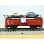 Märklin métal 4617 Wagon surbaissé EVS DB BO