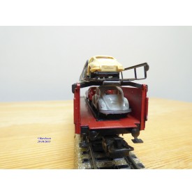 Märklin métal 4617 Wagon surbaissé EVS DB BO