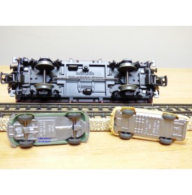 Märklin métal 4617 Wagon surbaissé EVS DB BO