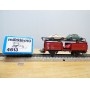 Märklin métal 4617 Wagon surbaissé EVS DB BO