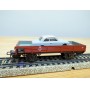 Märklin métal 4617 Wagon surbaissé EVS DB BO