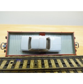 Märklin métal 4617 Wagon surbaissé EVS DB BO