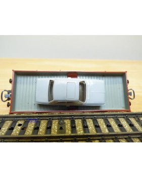Märklin métal 4617 Wagon surbaissé EVS DB BO