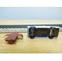 Märklin 4504 . 3,  wagon plat et Ford Taunus 17 M    BO