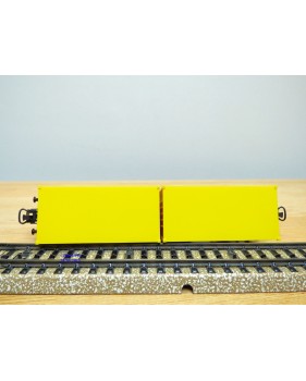 Märklin 4670, wagon porte containers type Berlin  et conteneurs 20'   INTERCONT  DB   BO