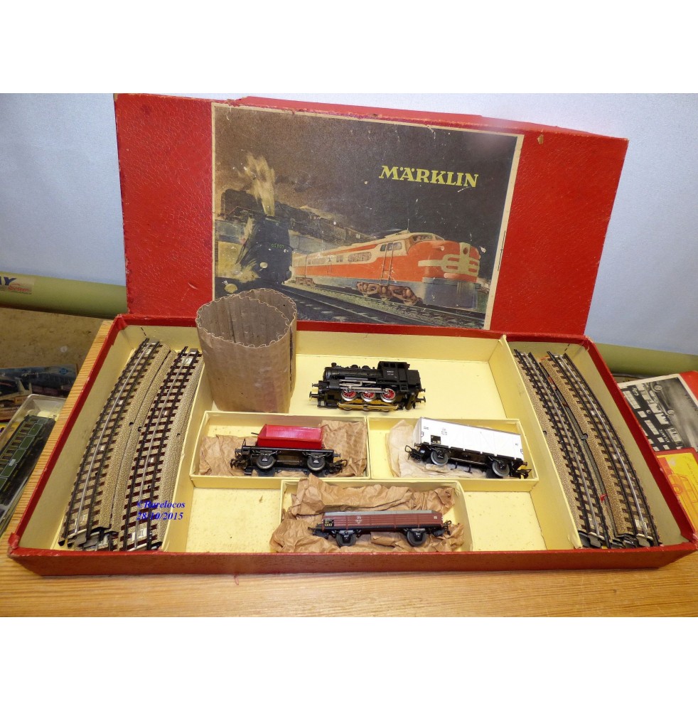 Märklin 3121 coffret diesel grandes lignes V200 DB BO
