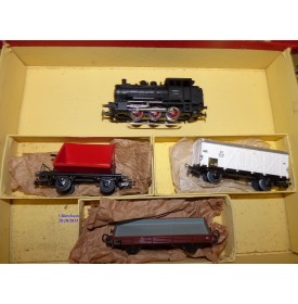 Märklin CM 805/3 Ho Coffret Db Train Marchandises Loco Vapeur 030