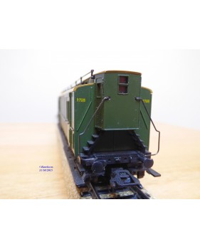 MÄRKLIN   4229,  fourgon postal à guérite K.W.P.   neuf  BO
