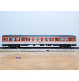 FLEISCHMANN 4433 K, voiture intermédiaire à portes centrales 2 Kl.  pour rame automotrice Br 614/914  DB  neuf   BO  