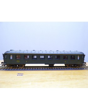 POCHER  201/ 2 SM, rare voiture OCEM à rivets 1 Cl. SNCF  BO