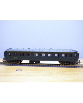 POCHER  201/ 2 SM, rare voiture OCEM à rivets 1 Cl. SNCF  BO