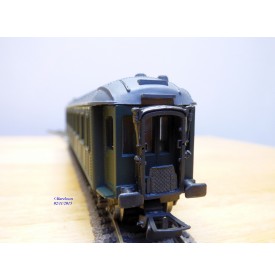 POCHER  201/ 2 SM, rare voiture OCEM à rivets 1 Cl. SNCF  BO
