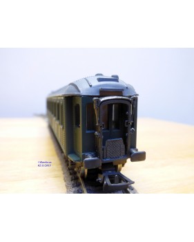 POCHER  201/ 2 SM, rare voiture OCEM à rivets 1 Cl. SNCF  BO