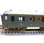 POCHER  201/ 2 SM, rare voiture OCEM à rivets 1 Cl. SNCF  BO