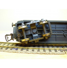 POCHER  201/ 2 SM, rare voiture OCEM à rivets 1 Cl. SNCF  BO