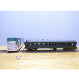 POCHER  201/ 2 SM, rare voiture OCEM à rivets 1 Cl. SNCF  BO