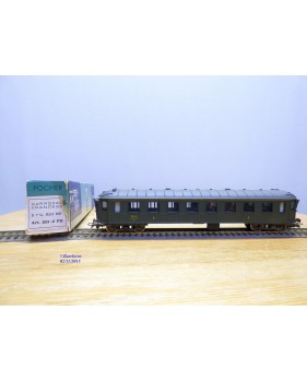 POCHER  201/ 2 SM, rare voiture OCEM à rivets 1 Cl. SNCF  BO