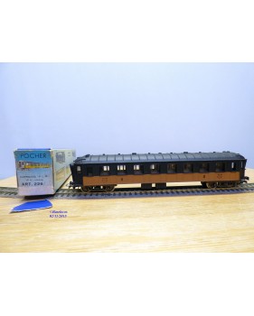 POCHER 311 / 2 , wagon silo special pour transport de ciment SBB