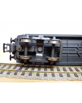 POCHER 311 / 2 , wagon silo special pour transport de ciment SBB
